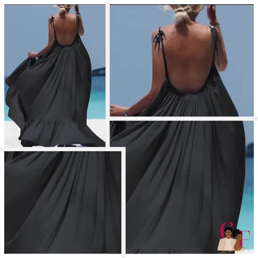 Robe d'été à bretelle (plage)