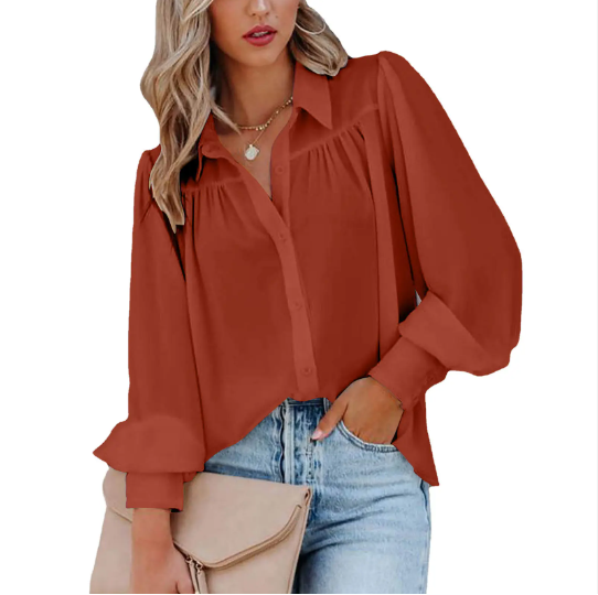 Chemise à manches longues caramel.png